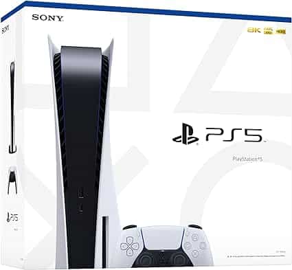 Sony PS5 Playstation 5 Console Disc Version with game bloggers.