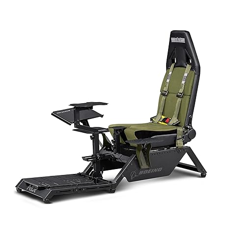 Next Level Racing Flight Simulator Cockpit: Boeing Military  Edition