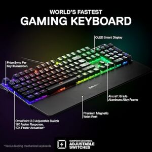 SteelSeries Apex Pro Mechanical Gaming Keyboard